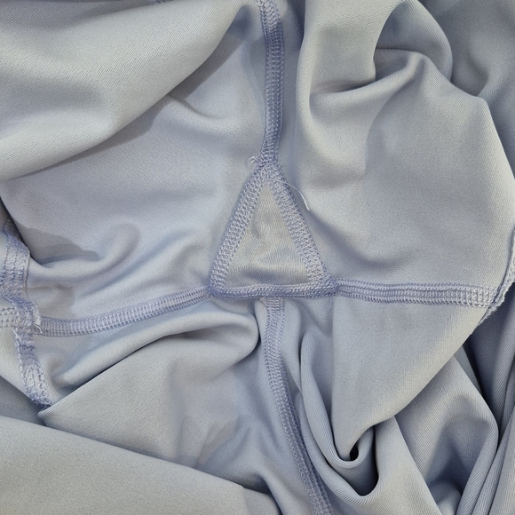 SAGE Collective Blue Iris/White Racerback Athletic Dress w/ Shorties - Size M - Picture 10 of 13